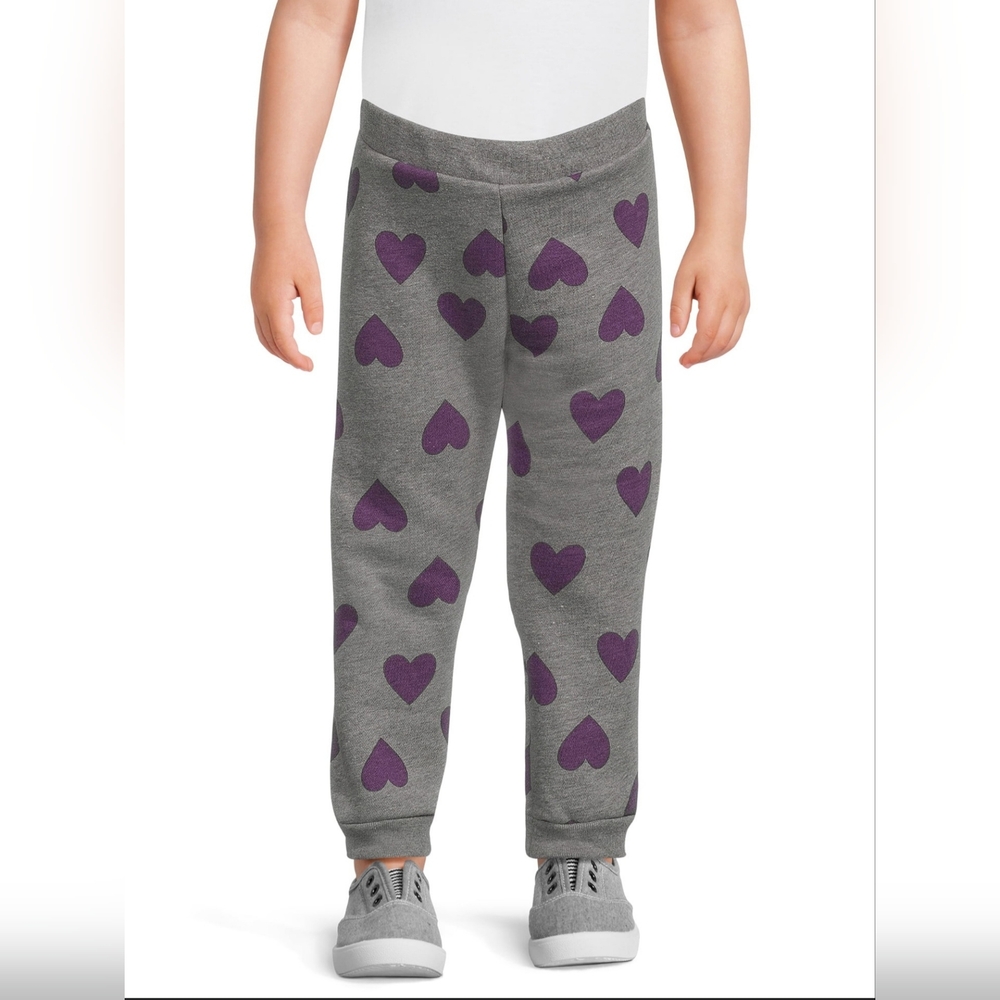 Garanimals Toddler Girl Print Fleece Joggers 2T